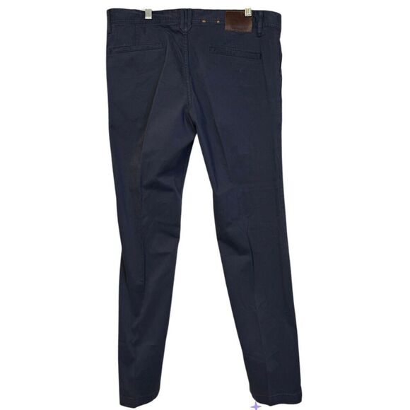 Hugo “Boss Orange” Chino Pants Navy Blue 34X32 Regular Fit - Picture 5 of 10